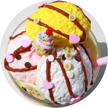 Load image into Gallery viewer, BIRTHDAY BANANA SPLIT (DIY SLIME KIT)🍨🎂