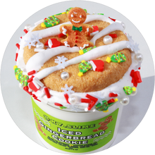 Load image into Gallery viewer, ICED GINGERBREAD COOKIE🎄 (DIY SLIIME KIT) 11 oz