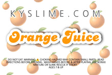 Load image into Gallery viewer, ORANGE JUICE