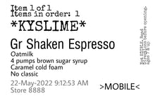 Load image into Gallery viewer, BROWN SUGAR SHAKEN ESPRESSO