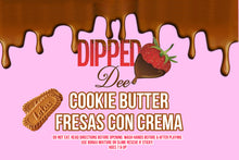 Load image into Gallery viewer, COOKIE BUTTER FRESAS (Dipped by Dee)