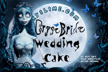 Load image into Gallery viewer, CORPSE BRIDE WEDDING CAKE
