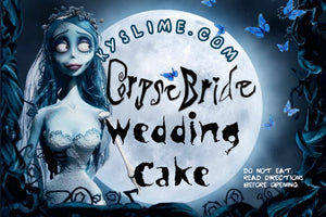 CORPSE BRIDE WEDDING CAKE
