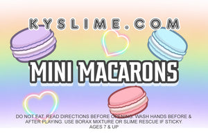 MINI MACARONS