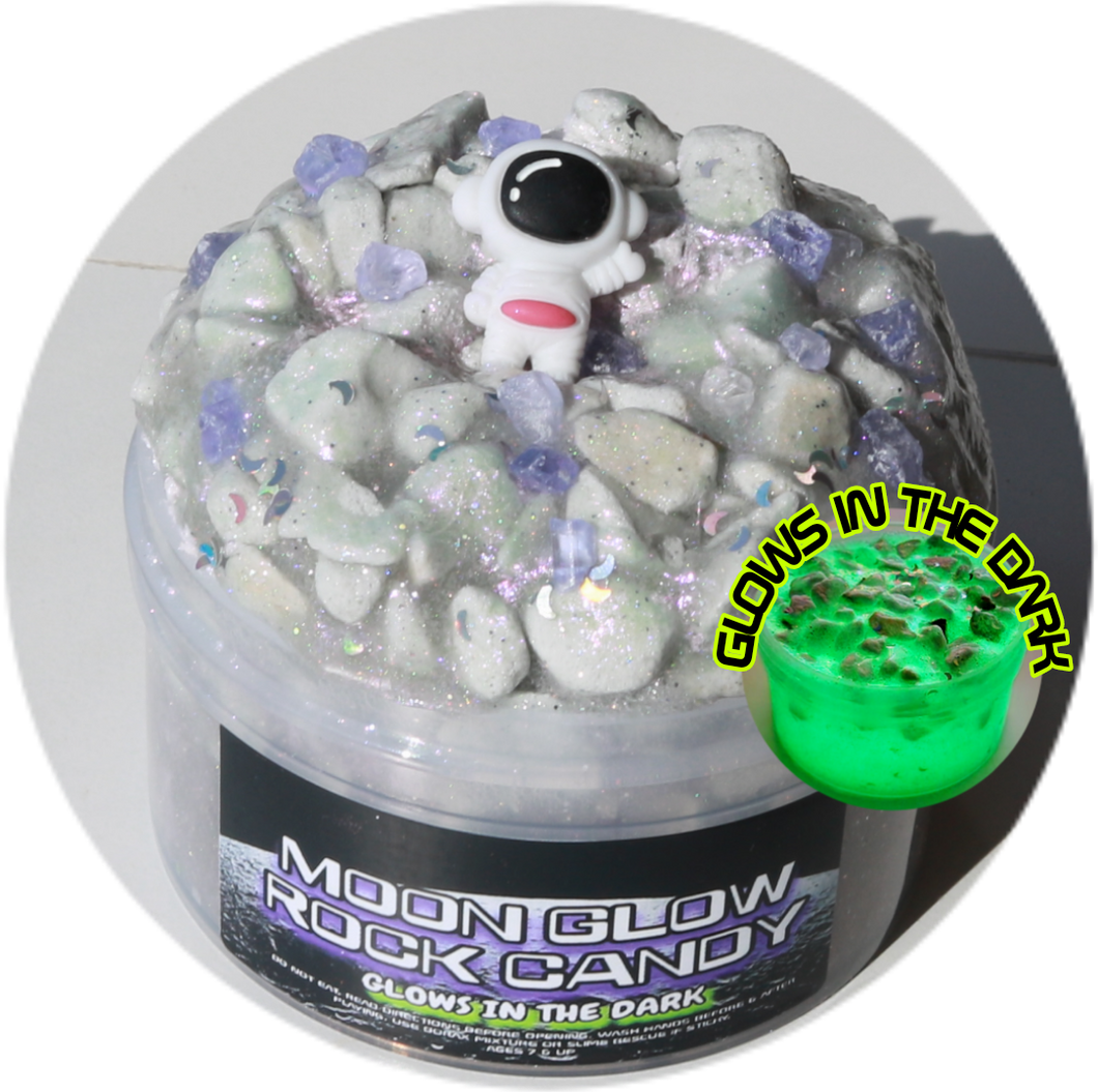 MOON GLOW ROCK CANDY (glow in the dark)