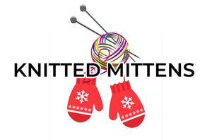 KNITTED MITTENS