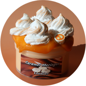 CARAMEL MERINGUE COOKIES