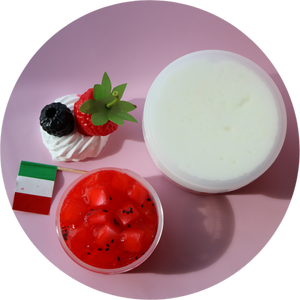 STRAWBERRY PANNA COTTA