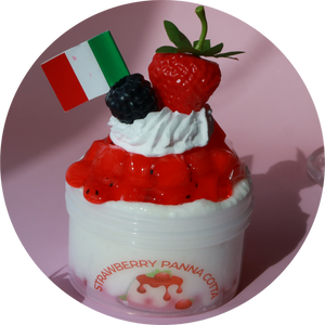 STRAWBERRY PANNA COTTA