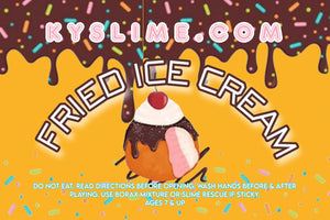FRIED ICE CREAM (May Birthday Slime of the Month)