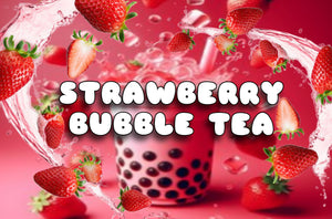 STRAWBERRY BUBBLE TEA