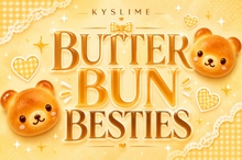Load image into Gallery viewer, 4oz BUTTER BUN BESTIES
