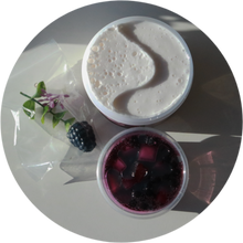 Load image into Gallery viewer, BLACKBERRY LAVENDER YOGURT
