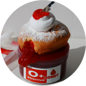 O-POSITIVE DONUT