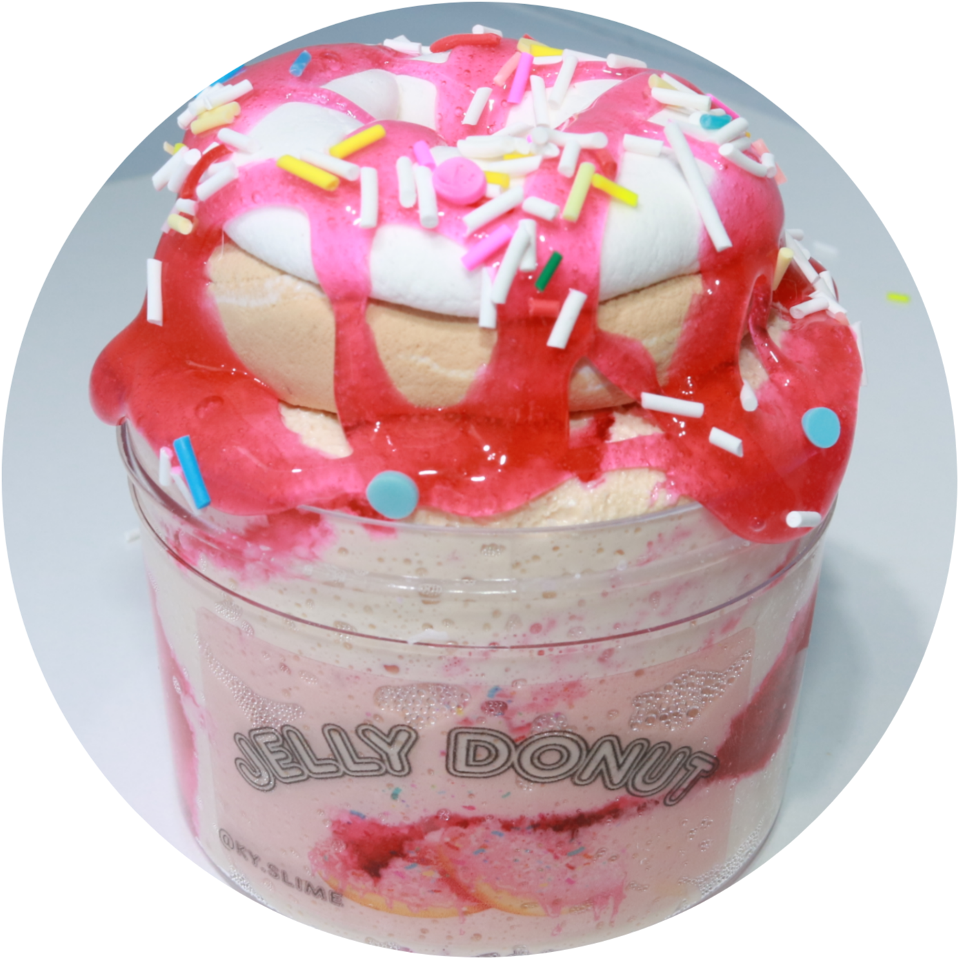 Kawaii Donuts, DIY Slime, Thick Glossy Slime, Clay Slime, Doughnut