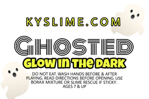 GHOSTED (GLOW IN THE DARK)