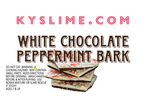 WHITE CHOCOLATE PEPPERMINT BARK