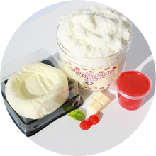 Load image into Gallery viewer, WHITE CHOCOLATE RASPBERRY CAKE (DIY SLIME KIT)
