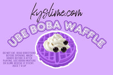 Load image into Gallery viewer, UBE BOBA WAFFLE

