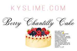 BERRY CHANTILLY CAKE
