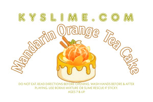 MANDARIN ORANGE TEA CAKE