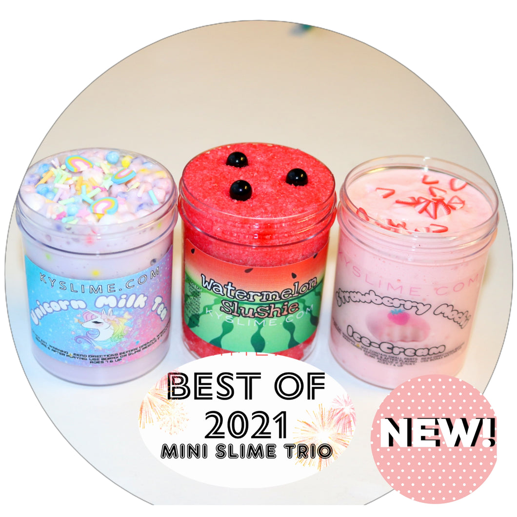 BEST OF 2021: MINI SLIME TRIO